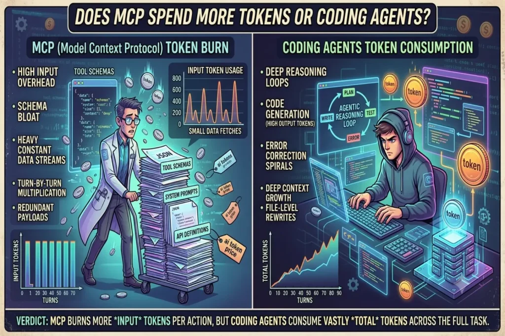 MCP vs. Coding Agents: Which One Is Really Burning Your AI Tokens?